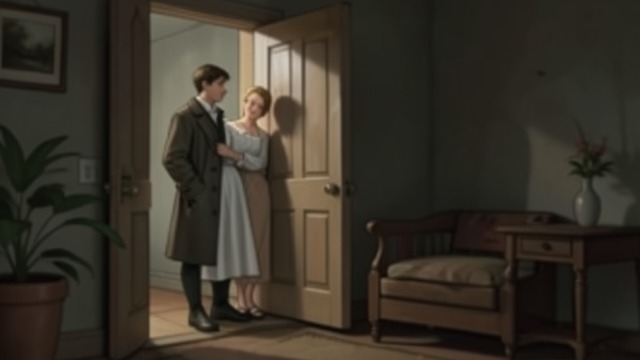 A Locked Door Alarm from "The Mystery of The Invisible Dog". A Locked Door Alarm One boy remains behind Jupiter tells Pete to stay at the apartment while he checks the church.
