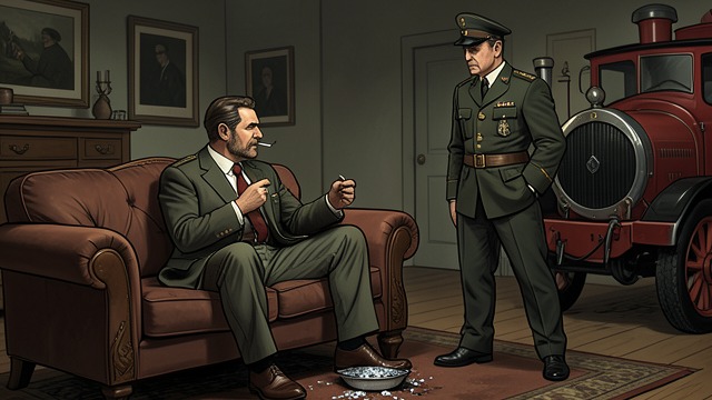 The Cigarette Explanation from "The Mystery of The Invisible Dog". The Cigarette Explanation An ordinary cause The fire captain says a cigarette fell into the sofa and smoldered.