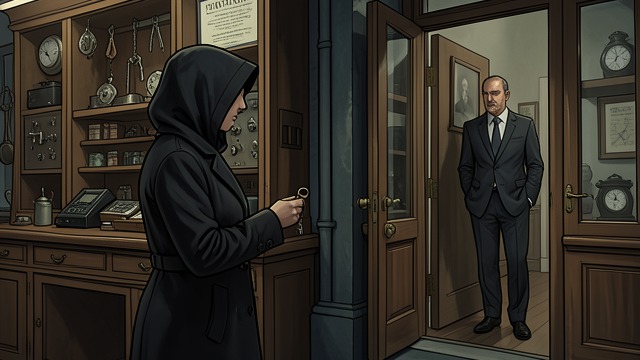 The Hidden Key from "The Mystery of The Invisible Dog". The Hidden Key Authority abused While Prentice is in Europe, Mrs Bortz persuades a locksmith to make a key to his special lock.
