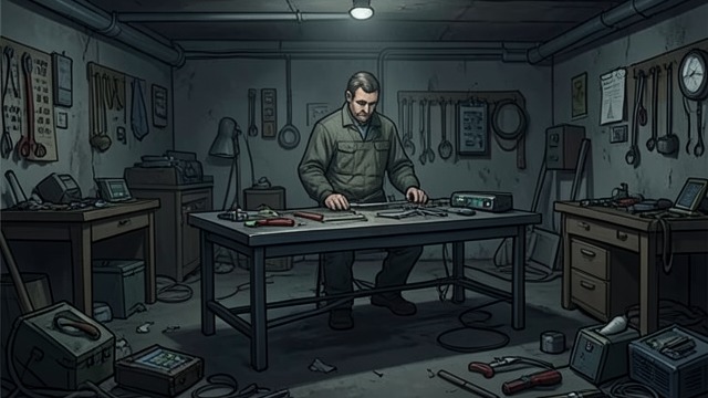 A Salvage Headquarters from "The Mystery of The Invisible Dog". A Salvage Headquarters A working base The Three Investigators meet at their hidden headquarters inside The Jones Salvage Yard.