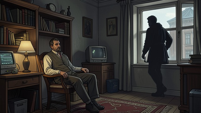 A Return of Fear from "The Mystery of The Invisible Dog". A Return of Fear Another appearance The shadow seems to return while Prentice is in his den.