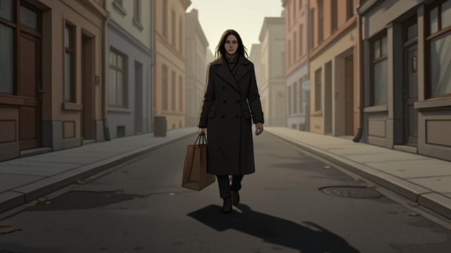 The Shopping Habit from "The Mystery of The Invisible Dog". The Shopping Habit A predictable absence Mrs Bortz usually shops at four in the morning, when she expects little activity in the building.