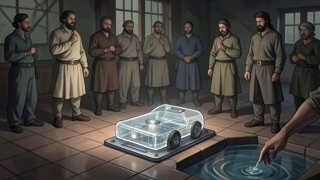The Object Recovered from "The Mystery of The Invisible Dog". The Object Recovered A hypothesis confirmed Jupiter Jones finds the transparent Hound on the tiled floor.