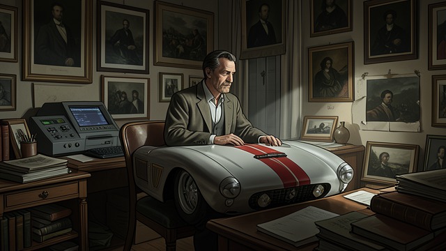 The Private Collector from "The Mystery of The Invisible Dog". The Private Collector A guarded life Fenton Prentice lives among treasured art and values his privacy.
