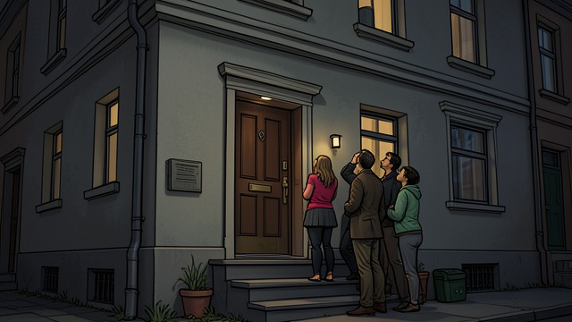 A Building of Suspects from "The Mystery of The Invisible Dog". A Building of Suspects A small resident circle Fenton Prentice names the few tenants still in town during the holiday.