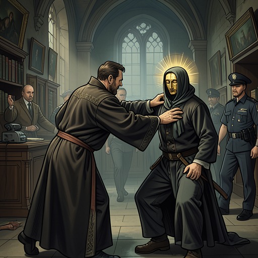 Murphy’s Criminal Plan from "The Mystery of The Invisible Dog". John Murphy’s increasingly desperate effort to repair his finances drives the burglary, the attacks on witnesses, and the staged hospital alibi.
