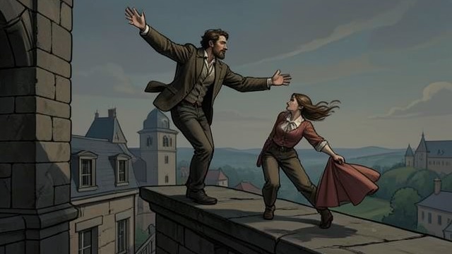 The Bell Tower Ledge from "All the Bright Places". The Bell Tower Ledge An unstable return Theodore Finch stands on the school tower ledge after a prolonged absence, describing himself as newly awake but empty.