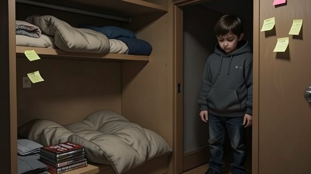 The Closet Becomes Home from "All the Bright Places". The Closet Becomes Home Building a refuge Theodore Finch arranges his closet with a comforter, music, Post-its, and objects that connect him to Violet Markey.