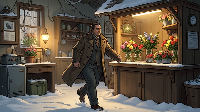 Leaving Flowers in Winter from "All the Bright Places". Leaving Flowers in Winter An urgent journey Theodore Finch drives and runs to a nursery to find flowers for Violet Markey, explaining that he wants her to know…