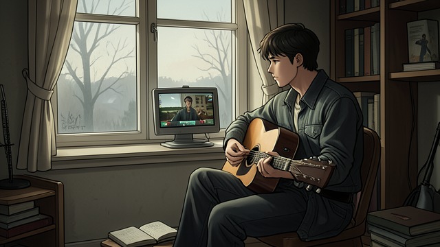 A Guitar at the Window from "All the Bright Places". A Guitar at the Window Reaching out through music Theodore Finch posts a guitar video and addresses Violet Markey, asking her to confirm that she is alive…