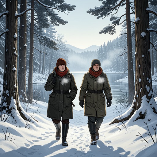 The First Warm Day from "All the Bright Places". This thread traces the winter wanderings that lead Finch and Violet to Blue Hole, where a planned celebration becomes both a joyous memory and a warning.
