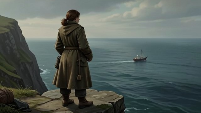 Cal Stays Behind from "The Changeling". A Rearguard Decision The community departs Cal sends the women and children away aboard the Merricat, refusing to waste the strength of her two guards.