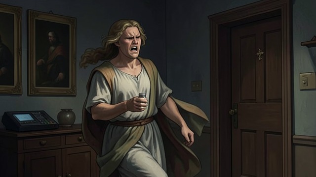 A Rupture at the Baptism from "The Changeling". A Failed Conversation Apollo lashes out When Emma explains the latest threat and asks to speak with a priest, Apollo blames her and tells her to take another…