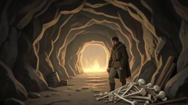The Cave Revealed from "The Changeling". The Search Reaches Its Source Emma leads Apollo onward She brings him to the cave and explains that Brian is inside, while bones on the slope reveal older…
