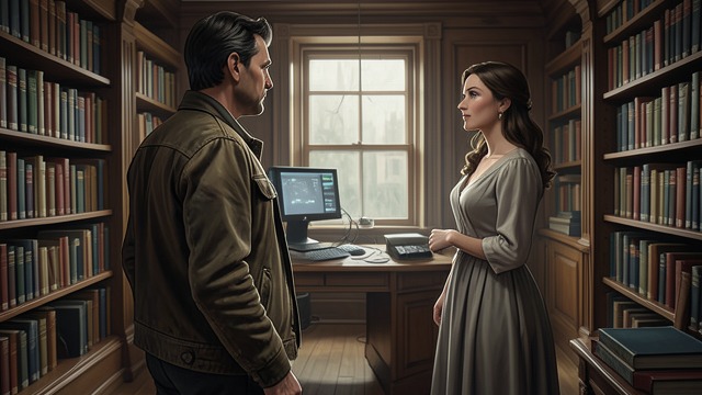 A Bookish Courtship from "The Changeling". Friday Encounters A patient approach Apollo returns to library sales after Emma declines his first invitations, until she finally agrees to dinner.