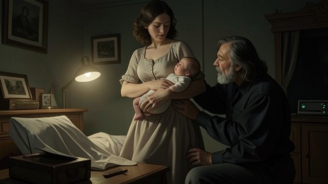 The Wife at the Birth from "The Changeling". Respect in Crisis Emma directs the room In labor, Emma tells strangers what she needs and reassures them while Apollo helps her move and deliver.