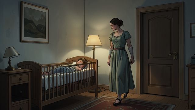 Lillian’s Hard Choice from "The Changeling". Care Under Constraint Work and childcare collide Lillian leaves Apollo home for a short work shift when no one else can watch him.