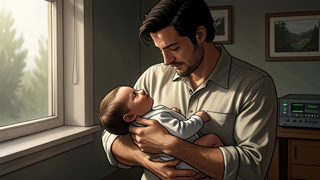 A Romantic Beginning from "The Changeling". Welcoming Apollo A tender ritual Brian carries newborn Apollo and calls him the sun, creating a small, intimate family ritual.