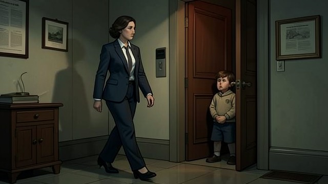 The Saturday Secret from "The Changeling". A Mother’s Impossible Choice Work without childcare Facing pressure from a lawyer and unable to find anyone to watch Apollo, Lillian leaves him home for work.