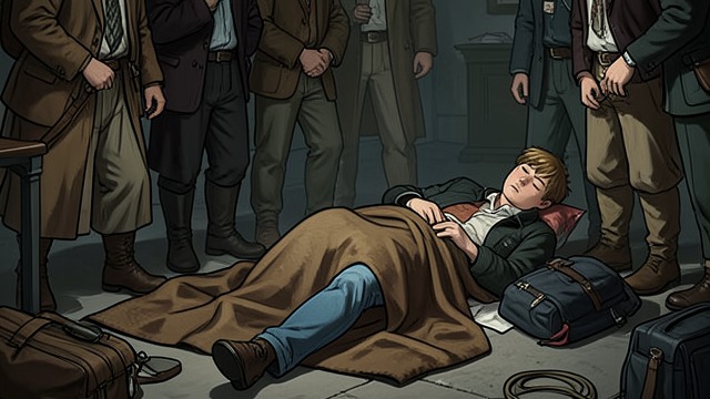 A Friend Held Up from "Our Chemical Hearts". A Friend Held Up Collapse and care When Murray learns Seeta has a new boyfriend, he collapses in public and refuses to get up.