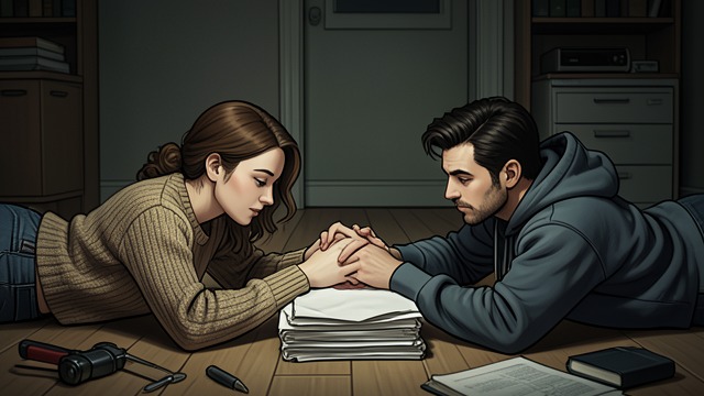 Quiet Closeness from "Our Chemical Hearts". Quiet Closeness A new proximity During the overnight newspaper work, Madison and Murray fall asleep together on the hallway floor, with her hand against his…