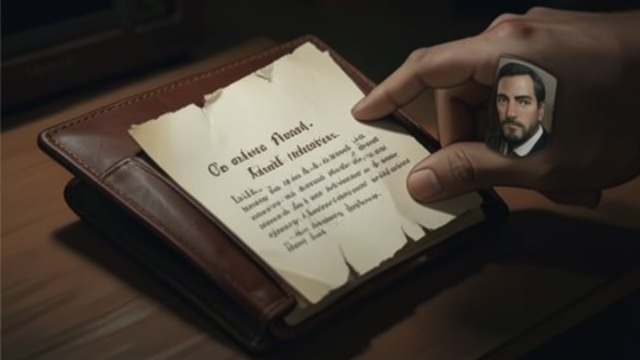 The Page in Henry’s Wallet from "Our Chemical Hearts". The Page in Henry’s Wallet A private keepsake Henry keeps the torn poem in his wallet as his feelings deepen.