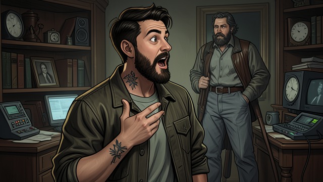 The Outback Persona from "Our Chemical Hearts". The Outback Persona A deliberate performance Murray adopts exaggerated Australian slang and a Steve Irwin-inspired manner that helps him charm classmates.