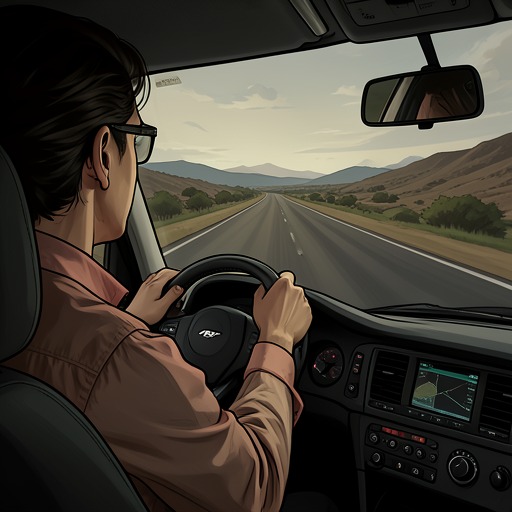 The Car Ride of Fear from "Our Chemical Hearts". This thread traces Henry’s confrontation with Grace’s reckless driving and the way shared scenery forces their different relationships to death into view.