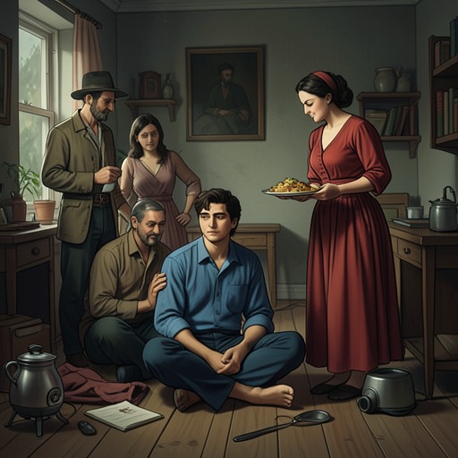 Family as a Place to Recover from "Our Chemical Hearts". This thread traces the contrast between Henry’s supportive family life and the difficult, damaged home life Grace carries into their relationship.