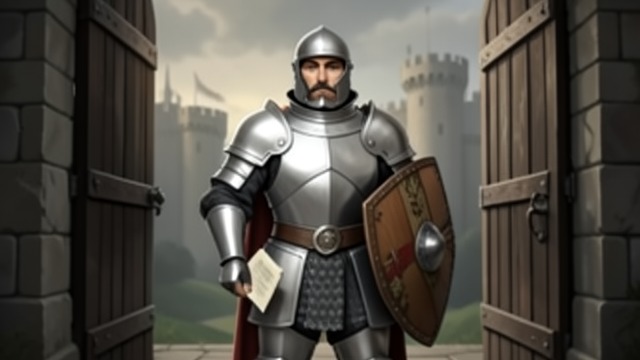 Two Kingdoms, One Service from "De brief voor de Koning". Two Kingdoms, One Service A cross-border honor Dagonaut gives Tiuri a white shield at King of Unauwen’s request.