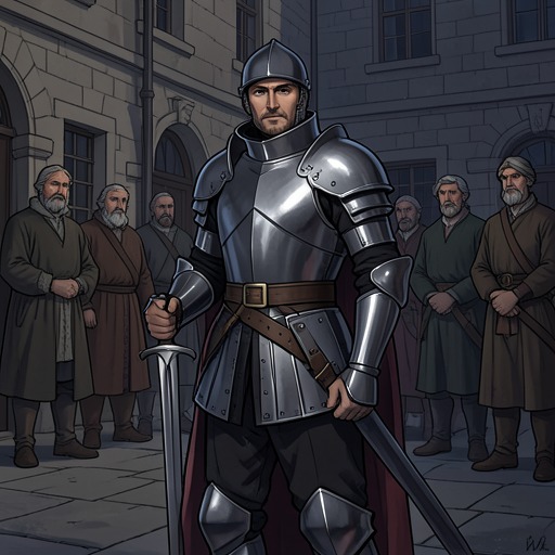 The Meaning of Knightly Conduct from "De brief voor de Koning". The story tests the gap between formal rules and the moral duties that give knighthood its purpose.