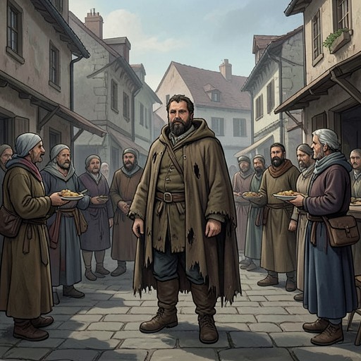 The People Who Shelter Tiuri from "De brief voor de Koning". A succession of ordinary people and unexpected hosts help Tiuri survive without knowing the full purpose of his journey.
