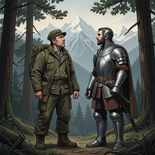 Piak’s Choice of Home from "De brief voor de Koning". Piak grows from a mountain guide into Tiuri’s closest companion, then confronts whether loyalty requires leaving the mountains behind.