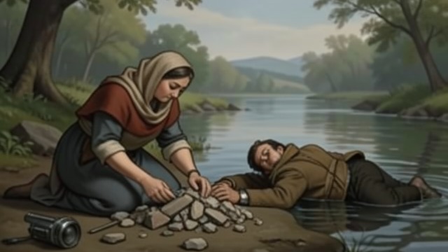 The Mother Restores Him from "Kalevala". The Mother Restores Him A search for the lost son Lemminkainen’s mother follows clues to the River of Tuoni and rakes its depths for his remains.
