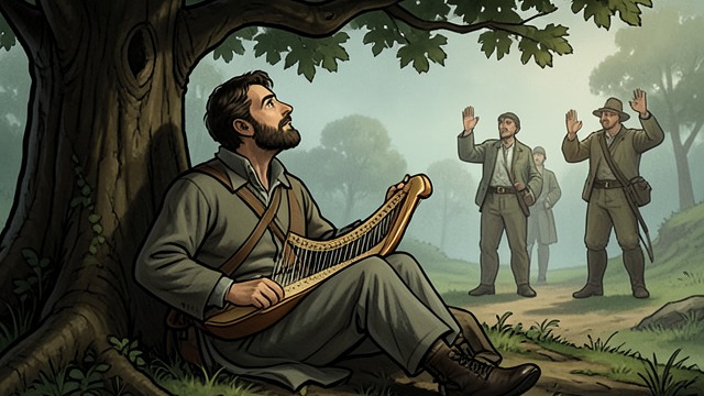 The Epilogue Hands Songs On from "Kalevala". The Epilogue Hands Songs On Silence makes room The singer concludes that not every song should be performed at once.