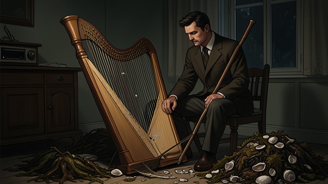 Grief for the Lost Instrument from "Kalevala". Grief for the Lost Instrument Music seems irretrievable Wainamoinen mourns the harp that had brought joy to his people.