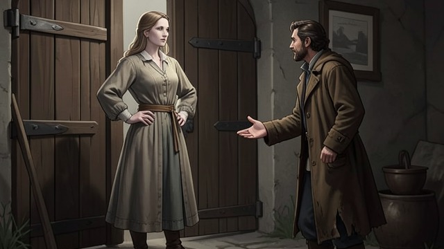 The Ferrywoman Challenges Him from "Kalevala". The Ferrywoman Challenges Him A gate to the dead Tuoni’s daughter agrees to ferry Wainamoinen only after he explains why he is there.