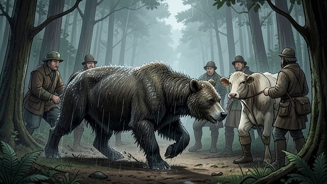 Louhi Sends Otso from "Kalevala". Louhi Sends Otso Another threat dispatched Louhi hears that Wainola has recovered and drives a bear toward its cattle.