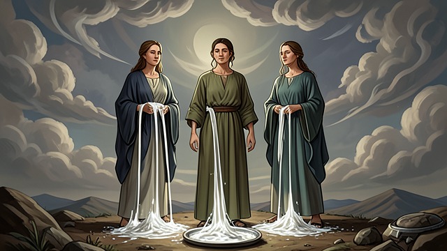 Three Mothers of Iron from "Kalevala". Three Mothers of Iron Metal begins in the heavens Ukko creates three maidens whose milk becomes different kinds of iron.