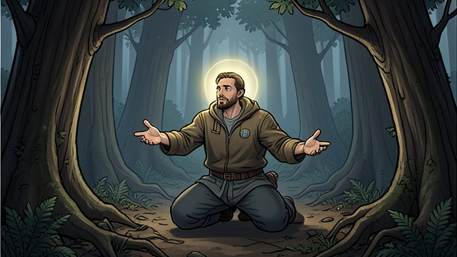 A Hunter Calls on the Forest from "Kalevala". A Hunter Calls on the Forest A relationship with the woodland Wainamoinen invokes Tapio and Mielikki before seeking Otso.