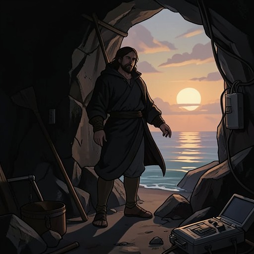 Wainamoinen’s Birth and First Freedom from "Kalevala". This flow follows Wainamoinen from his extraordinary confinement before birth to his emergence onto the newly formed land.