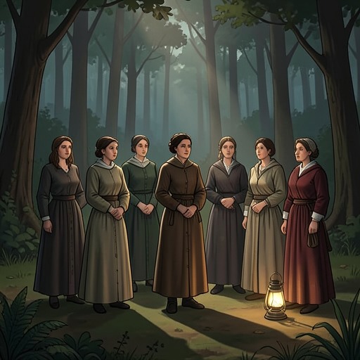 The Maidens Who Choose and Refuse from "Kalevala". This flow traces women’s differing responses to marriage and courtship, showing how choice depends on both personal resolve and social power.