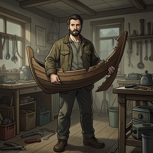 The Wound and the Lost Words from "Kalevala". This flow follows Wainamoinen’s failed boat-building, serious knee wound, healing, and eventual search for the words that complete his vessel.