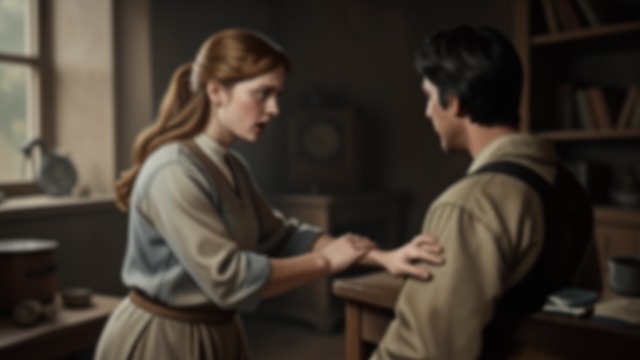 The Hand on Clare’s Arm from "Passing". The Hand on Clare’s Arm Contact at the decisive moment When Bellew exposes Clare, Irene crosses the room and places a hand on her arm.