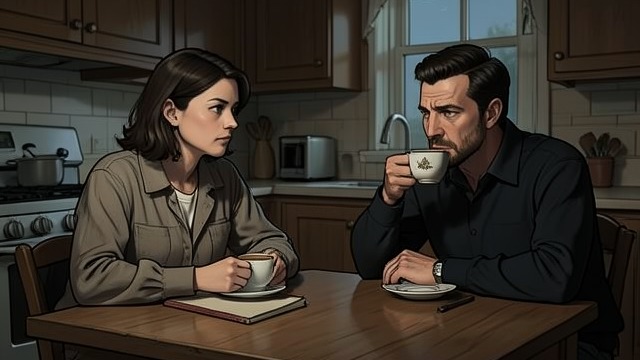 Breakfast Without Resolution from "Passing". Breakfast Without Resolution Everyday intimacy continues The couple shares coffee and breakfast while discussing Clare, work, and race.