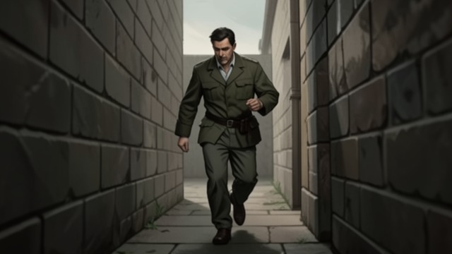 The Counting Route from "The Room". Steps Between Walls A Route Measured In the cell, he counts the steps between door and wall and tries to place each foot where it fell before.