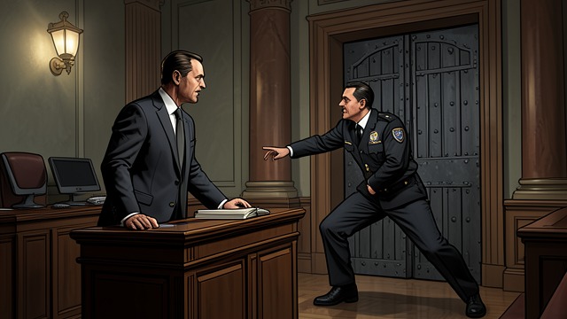 The Second Officer’s Collapse from "The Room". The Second Officer’s Collapse A disputed sighting The prisoner imagines questioning the second officer about identifying a figure near Kramers Jewelry Store at…