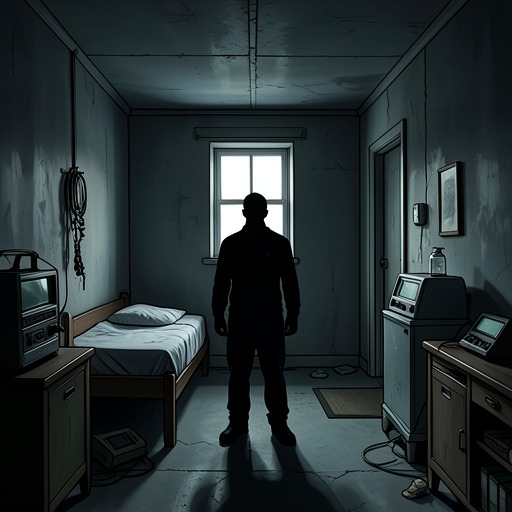 The Cell as the Novel’s Present from "The Room". This flow follows the unnamed prisoner’s confinement as repetitive routines give way to elaborate fantasies and finally to an inability to respond to the world…