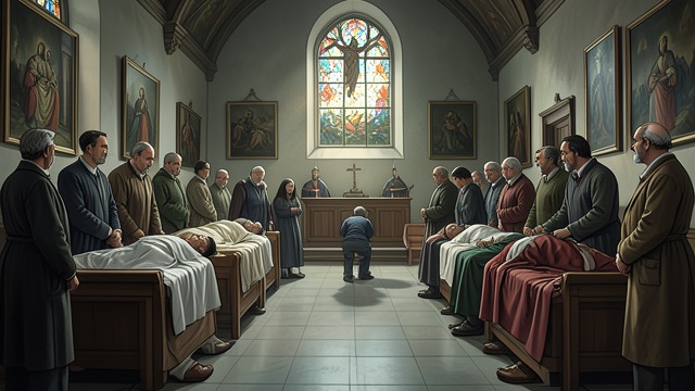 Bodies and Questions from "Five Days at Memorial". Bodies and Questions The Chapel Discovery After patients and staff had left, bodies remained inside Memorial.