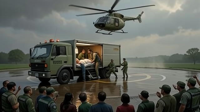 The First Transfers from "Five Days at Memorial". The First Transfers Moving the Most Vulnerable Once flooding threatened the hospital, staff began moving critically ill patients.